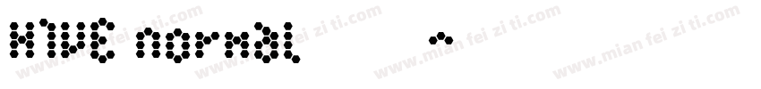 HIVE normal 语言字体转换